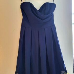 TFNC Party Dress Navy Blue